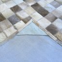 Ver imagem 3 de Tapete de Couro Cinza Natural 1,20x1,80 com Bordas