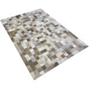 Ver imagem 2 de Tapete de Couro Cinza Natural 1,20x1,80 com Bordas