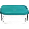 BORMIOLI ROCCO FRIGOVER POTE 8x19x19cm 1,6L VIDRO TRANSP TAMPA AZUL - 1