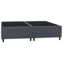 Ver imagem 1 de Base Cama Box Casal Queen 158cm Bipartido Hit I02 Suede Cinza - Mpozenato