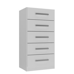 Cômoda 5 Gavetas Savana Branco - Rodial - 2 Cômoda 5 Gavetas Savana Branco - Rodial - 2