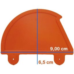 Placa de fechamento Telha Portuguesa (700) Peça(s) - 2