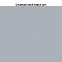 Ver imagem 3 de Mesa De Escritório Pé Tubular Pe25 Em Mdp 90 X 45 Cm Cinza Com Base Preta