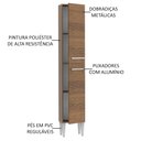Ver imagem 4 de Paneleiro Armário de Cozinha 2 Portas Rustic Emilly Madesa
