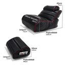 Ver imagem 7 de Kit Gamer Arcade Poltrona e Apoio com Enchimento de Microperolas e Impermeável