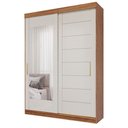 Ver imagem 2 de Guarda Roupa Lia 2 Portas de Correr com Espelho MDF