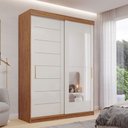 Ver imagem 2 de Guarda Roupa Lia 2 Portas de Correr com Espelho Mdf