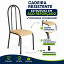 Ver imagem 2 de Jogo Kit 4 Cadeiras Metal Cozinha Almofadada Sala de Jantar