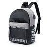 Mochila Kings Sneakers KGC003 Com Saída USB Cinza Com Preto KGC0003 - 1