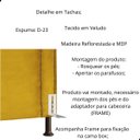 Ver imagem 3 de Cabeceira de Cama Box Estofada 140 Cm Casal Viviane Veludo