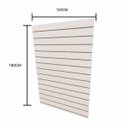 Ver imagem 1 de Painel para Ganchos, Ideal para Lojas Branco 180(A)X120(C)Cm Sem Ganchos