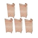 Ver imagem 1 de Kit 5 Caixas Impa Abelhas sem Ferrão Eucalipto 12x12