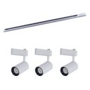 Ver imagem 1 de Kit Trilho Eletrificado 1 Metro + 3 Spot 10w 3000k St247