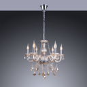Ver imagem 2 de Lustre Pendente Candelabro Para Sala France Nice 6 Lâmpadas E14 Bivolt:Champagne/110V/220V