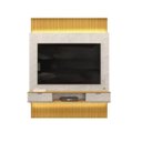 Ver imagem 3 de Painel Rack Tv até 75 Hit 1,90m de Largura / 2,40m Extensível até 2,90m de Altura Ripado 100% Mdf Ce