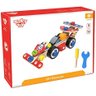 Kit Construtor em madeira Carro de Corrida - 80 peças - 1