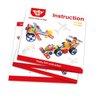 Kit Construtor em madeira Carro de Corrida - 80 peças - 3
