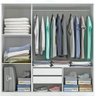 Guarda Roupa Casal 3 Portas de Correr Paris 2 Gavetas Com Espelho - Quarta Divisão:Branco c/Espelho - 2