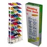 Sapateira Vertical de Chao Gigante 10 Prateleiras 30 Pares Organizador Sapatos Tenis Quarto Closet - 4