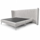 Ver imagem 5 de Cama Casal King e Cabeceira Curva Fernanda Bouclê Moscow Design Moderno