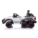 Ver imagem 3 de Mini Caminhonete Picape 6 Rodas Carro Elétrico Infantil Bateria 12v Branca Importway Bw-239br Brinqw