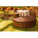 Ver imagem 2 de 2 Espreguiçadeiras Bona e Mesa Grécia com Chaise Meia Lua em Alumínio - Piscina, Área, Jardim - Taba