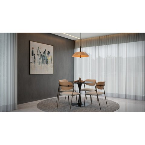 Tampo para Mesa em MDF Redondo 70x70cm Saarien