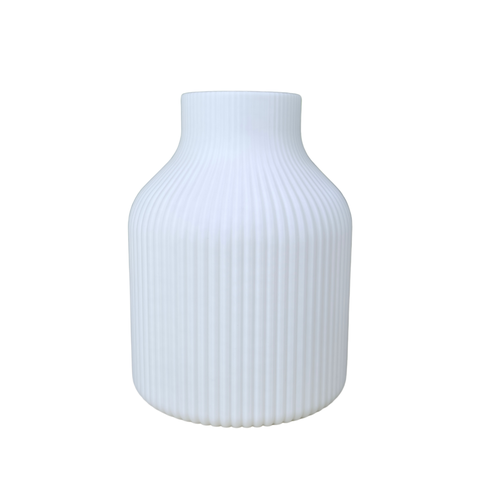 Vaso Decorativo Ondulado Naidex Home - Branco