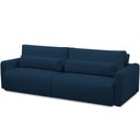 Ver imagem 6 de Sofá Retrátil Reclinável para Sala de Estar Living 270cm Sevilha F04 Veludo Azul - Lyam Decor