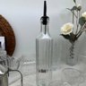 Garrafa de Vidro Lyor 500ml com Bico Dosador para Azeite ou Vinagre Vegas Transparente - 2