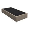 Base Box Solteiro Americano Black Tie Maranello Suede Bege 96x203 - 1