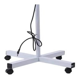 LUPA ESTETICA LUMINARIA ARTICULADA ALUMINIO RODINHAS TRIPE 120 LEDS AUMENTO 10X MANICURE BRANCA - 5