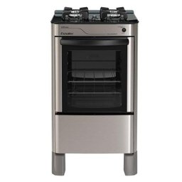 Fogao 4 Bocas Esmaltec Jade Glass, Vidro Temperado, Bivolt - Inox - 2