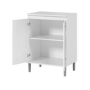 Ver imagem 3 de Balcão Microondas Multiuso Cozinha Branco EJ Móveis