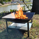 Ver imagem 2 de Lareira 50cm P/ Jardim Fogueira Externa Portatil a Lenha