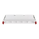 Ver imagem 3 de Spot Luminária LED 10W Embutir Dotlight 5 Fachos de 15° Luz Quente Luminatti ST3281-Branco