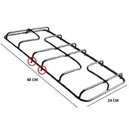 Trempe Grelha para Fogão Electrolux Chef Lateral 4 e 6 Bocas - 2