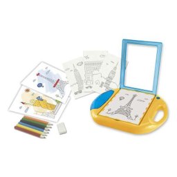 Quadro Desenho Mágico Lugares Amarelo Dm Toys - 2 Quadro Desenho Mágico Lugares Amarelo Dm Toys - 2