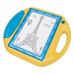 Quadro Desenho Mágico Lugares Amarelo Dm Toys - 1 Quadro Desenho Mágico Lugares Amarelo Dm Toys - 1