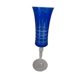 Taça P/champanhe Bohemia Grace Lap. Cristal 190ml A25cm Azul - 7
