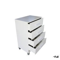 Cômoda Quarto Multiuso Compacta 4 Gavetas - Branco - 7