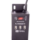 Ver imagem 2 de Filtro Linha Metálico 6 Tomadas FL Power Com 3 Entrada USB IPEC Azul