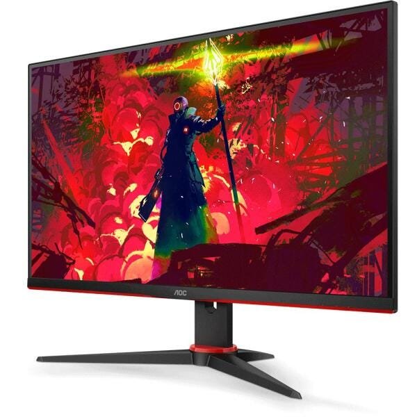 Monitor Gamer LED 23.8" Full Hd Aoc Speed 24G2He5 Ips, 1Ms, 75 Hz, Adaptive Sync, Game Mode, Shadow - 3