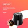 Fritadeira Elétrica Elgin Space Fryer Sem Óleo 1450W 5 Litros 127V Preto - 9