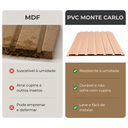 Ver imagem 3 de Kit 3 Painel Ripado 3D 20cm x 3m Decorativo