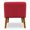 Ver imagem 3 de Poltrona Decorativa Virgínia Veludo Vermelho - Montanaris Decor Md Montanaris Decor