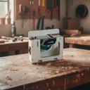 Ver imagem 5 de Suporte para Plaina Invertida Montado e com 2 Grampos de Marceneiro