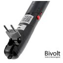 Ver imagem 2 de Raquete Elétrica Recarregável Bivolt Mata Insetos Pernilongo - Fix