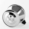 Filtro de Café coador aço Inox Reutilizável Permanente Ecológico 9CM - 3