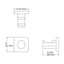 Ver imagem 7 de Kit de Acessorios para Banheiro Parallel Completo Design Elegante Preto Kohler Brasil 4 Pecas